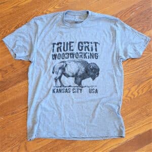 Buffalo T-Shirt- True Grit Woodworking