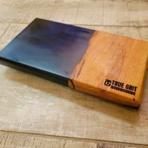 Mini Charcuterie Board #1 – Midnight Blue – Walnut