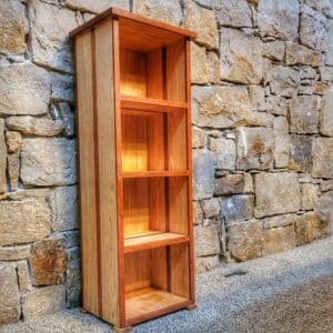 Lacewood & Oak Small Bookcase