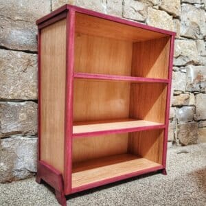 Purpleheart & Oak Bookcase