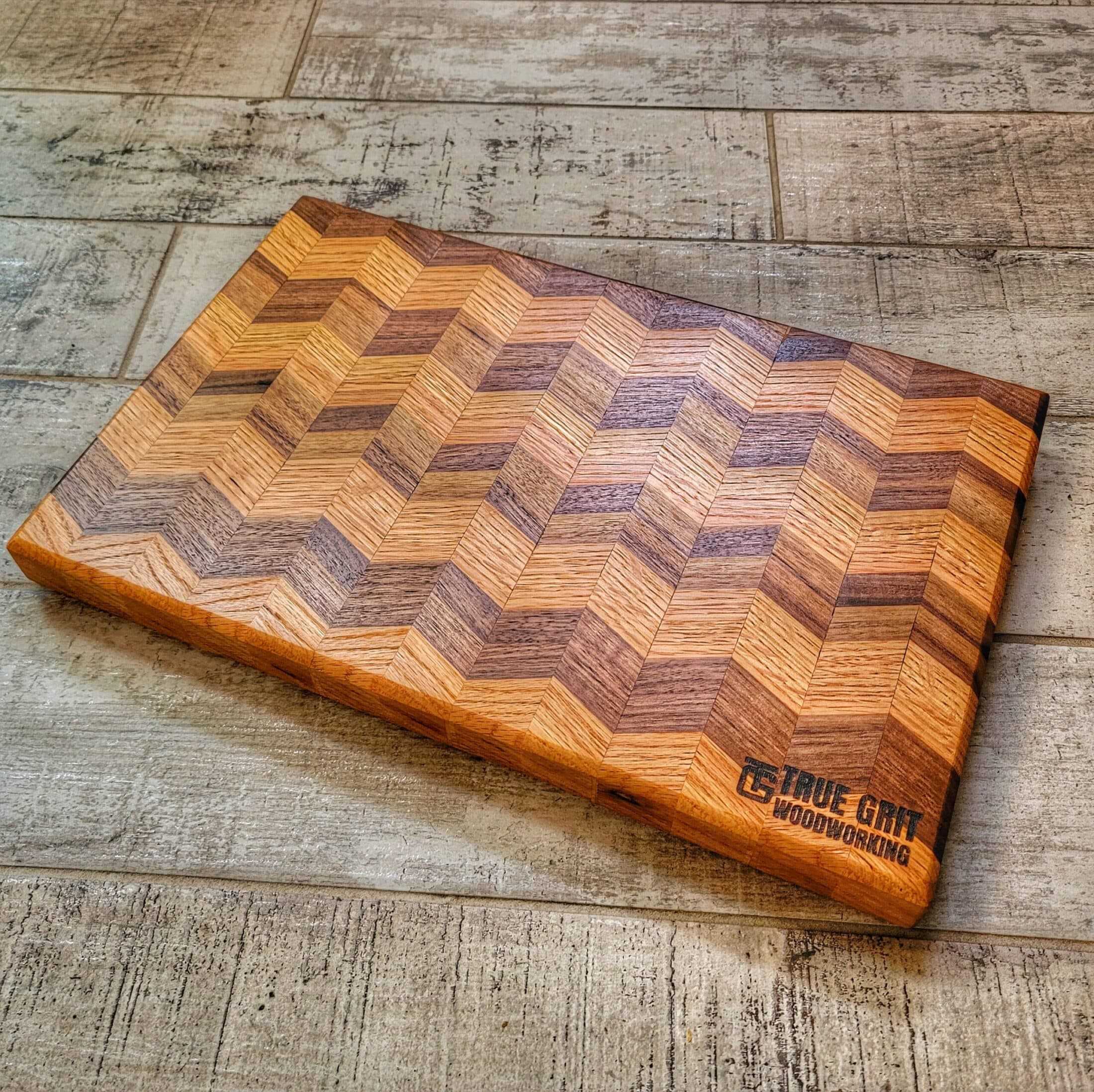 Multi-Wood Charcuterie Board - Oversized! - True Grit Woodworking