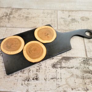 Small Pine Charcuturie Serving Board w/ Handle